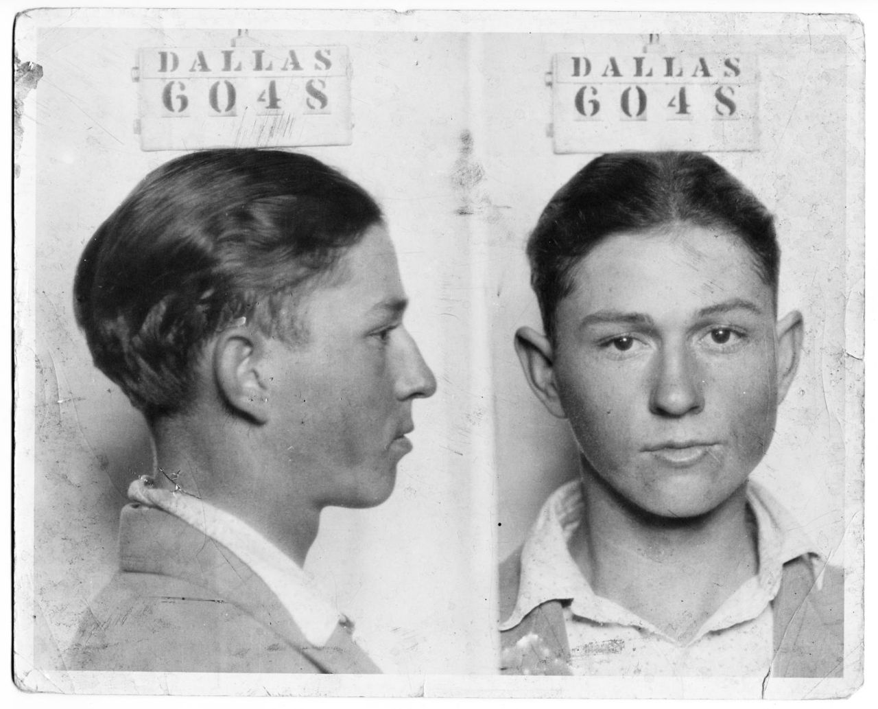 Clyde Barrow (of the famous bandit duo Bonnie & Clyde)